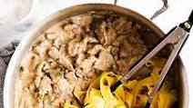 Easy Beef Stroganoff Easy Beef Stroganoff