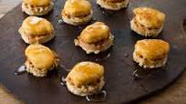 Mini Chicken and Waffles with Spicy Maple Sauce Mini Chicken and Waffles with Spicy Maple Sauce