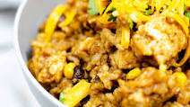 Instant Pot Chicken and Rice Burrito Bowl Instant Pot Chicken and Rice Burrito Bowl