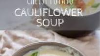 Cheesy Potato Cauliflower Soup Cheesy Potato Cauliflower Soup
