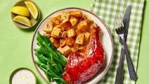 Sheet Pan Cherry-Glazed Chicken Legs All In One Pan Sheet Pan Cherry-Glazed Chicken Legs All In One Pan