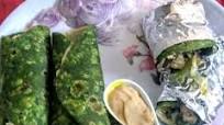 Palak Paneer Kathi Roll Palak Paneer Kathi Roll
