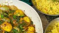 Potato And Spinach Sag Aloo Potato And Spinach Sag Aloo