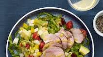 Chipotle-grilled pork salad Chipotle-grilled pork salad