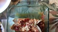 Enchiladas de camarón Enchiladas de camarón