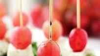 Macedonian-Style Grape Caprese Salad Macedonian-Style Grape Caprese Salad