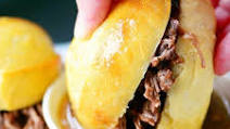 Slow Cooker French Dip Sandwiches Slow Cooker French Dip Sandwiches