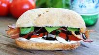 Bacon Caprese Sandwich Bacon Caprese Sandwich