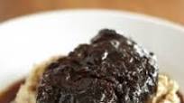 BEEF CHEEKS WITH PEDRO XIMENEZ BEEF CHEEKS WITH PEDRO XIMENEZ