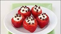 Chocolate-Chip-Stuffed Strawberries Chocolate-Chip-Stuffed Strawberries