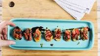 Bite-Size Potato Bruschetta Bite-Size Potato Bruschetta