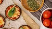 Eggplant Margherita Pizza Eggplant Margherita Pizza