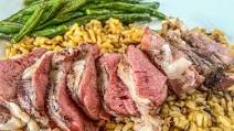 Caul Fat-Wrapped Grilled Venison Tenderloin Caul Fat-Wrapped Grilled Venison Tenderloin