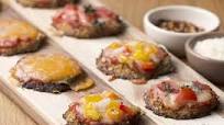 Cauliflower Crust Pizza Bites Cauliflower Crust Pizza Bites