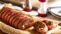 Bacon Wrapped Burger Roll Bacon Wrapped Burger Roll