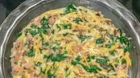 Spinach And Ham Crustless Quiche Spinach And Ham Crustless Quiche