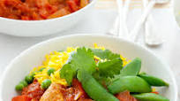 Chicken tikka masala with saffron rice Chicken tikka masala with saffron rice