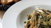 Homemade Porcini Fettuccini with Creamy Wild Mushroom Sauce Homemade Porcini Fettuccini with Creamy Wild Mushroom Sauce