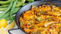 Paella valenciana con arroz y mariscos | ¿Cómo hacer la receta? Paella valenciana con arroz y mariscos | ¿Cómo hacer la receta?