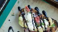 Fig, goat cheese & proscuitto bruschetta Fig, goat cheese & proscuitto bruschetta