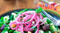 Chopped Mediterranean Salad with Arugula Chopped Mediterranean Salad with Arugula