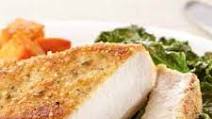 Parmesan-Crusted Pork Chops with Kale Parmesan-Crusted Pork Chops with Kale