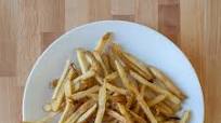 Air fried frozen French fries Air fried frozen French fries