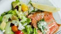 Baked Salmon with Dill Sauce Recipe Baked Salmon with Dill Sauce Recipe