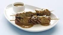Satay beef skewers Satay beef skewers