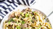 Instant Pot Beef stroganoff Instant Pot Beef stroganoff