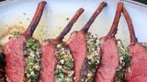 Venison Rack with Herb Butter Venison Rack with Herb Butter