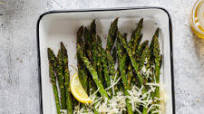 Grilled Asparagus with Parmesan Grilled Asparagus with Parmesan