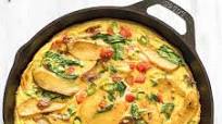 Frittata with Potatoes, Red Peppers, and Spinach Frittata with Potatoes, Red Peppers, and Spinach