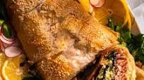 Spanakopita Salmon Wellington Spanakopita Salmon Wellington