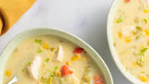 Easy Crock Pot Chicken and Corn Chowder Easy Crock Pot Chicken and Corn Chowder