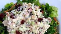 Healthy Chicken Salad with Apples & Cranberries Healthy Chicken Salad with Apples & Cranberries