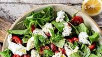 Arugula Caprese Salad Arugula Caprese Salad