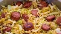 Cabbage and Kielbasa Skillet Recipe Cabbage and Kielbasa Skillet Recipe