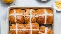 Easy Vegan Hot Cross Buns Easy Vegan Hot Cross Buns