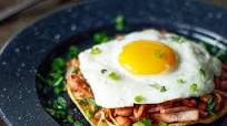 Canadian Bacon Breakfast Tostada Canadian Bacon Breakfast Tostada