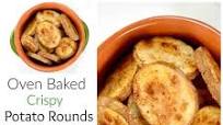 Oven Baked Crispy Potato Rounds Oven Baked Crispy Potato Rounds