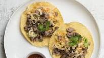 Tostadas con carne picada Tostadas con carne picada