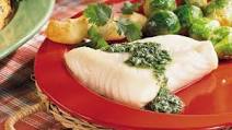 Sea Bass with Chilean Green Sauce Sea Bass with Chilean Green Sauce