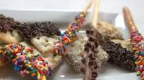 Crispy Chocolate Dippers Crispy Chocolate Dippers