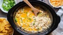 Slow Cooker Green Chile Chicken and Rice Casserole Slow Cooker Green Chile Chicken and Rice Casserole