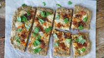 Flaxseed Pizza Crust Flaxseed Pizza Crust