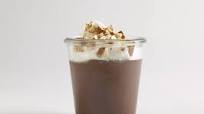 Dark Chocolate Pudding with Pretzels Dark Chocolate Pudding with Pretzels