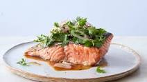 Salmon With Sesame and Herbs Salmon With Sesame and Herbs