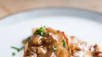 Roast Pork Loin with Onion Gravy Roast Pork Loin with Onion Gravy