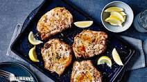 Spiced mayo-marinated pork loin steaks Spiced mayo-marinated pork loin steaks